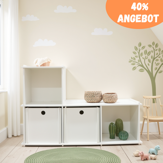 Carla Regal-Kombi-Set inkl. 2x Viktor-Boxen - White edition