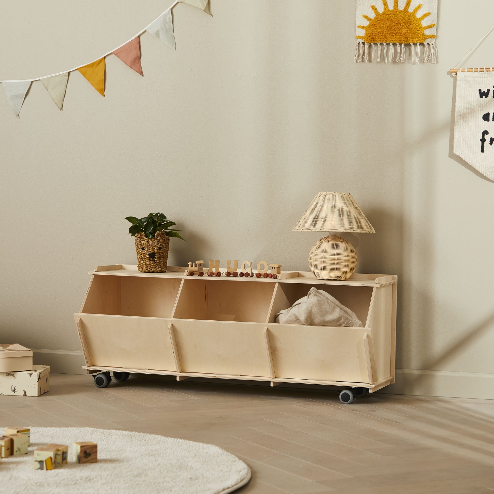 Aufbewahrungsbox Aksel mit Rdern Aufbewahrungsbox Aksel mit Rdern