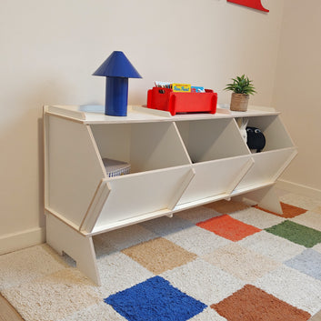 Aksel Aufbewahrungsbox - White Line