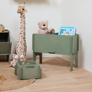 Buch/Aufbewahrungsbox Albert - Geölte Farbe