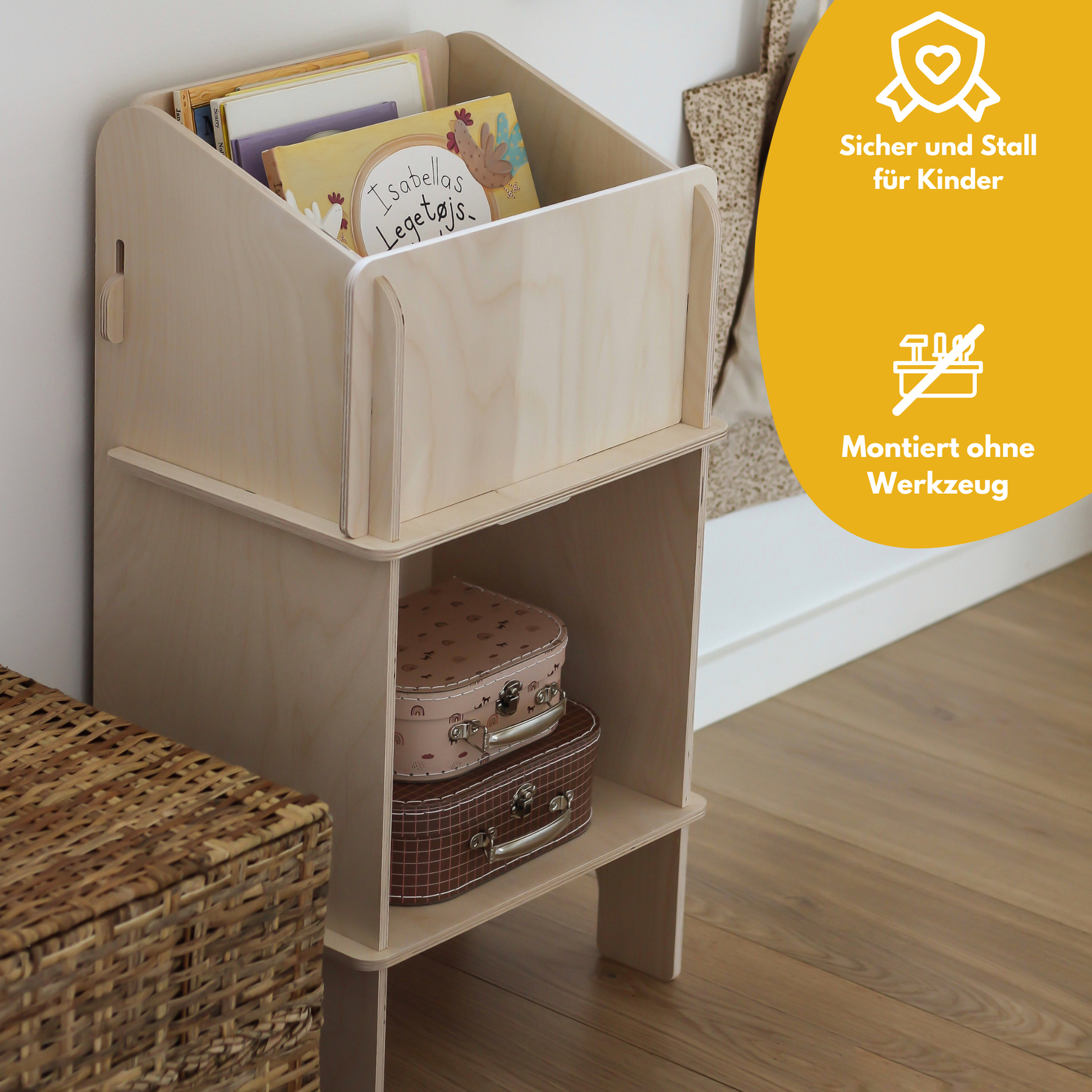 bücherbox aufbewahrung Anna Bücherbox
