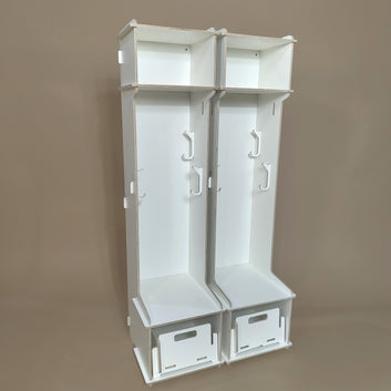 Kombi-Set 2 Stück Bertram mit 2 Boxen - White Line