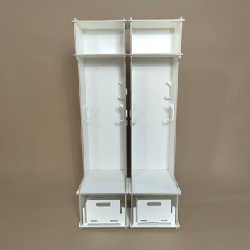 Kombi-Set 2 Stück Bertram mit 2 Boxen - White Line