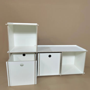 Carla Regal inkl. 2x Viktor-Boxen - White Line