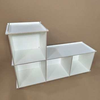 Regalbank Carla - White Line