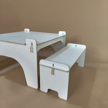 Kirsten Tischset - White Line