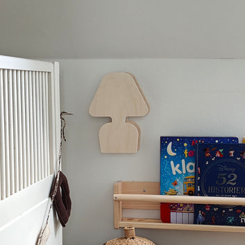 Nachtlampe aus Holz - Lampenform