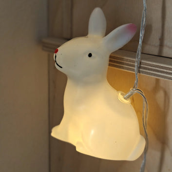 Lichterketten fürs Kinderzimmer – Hasen