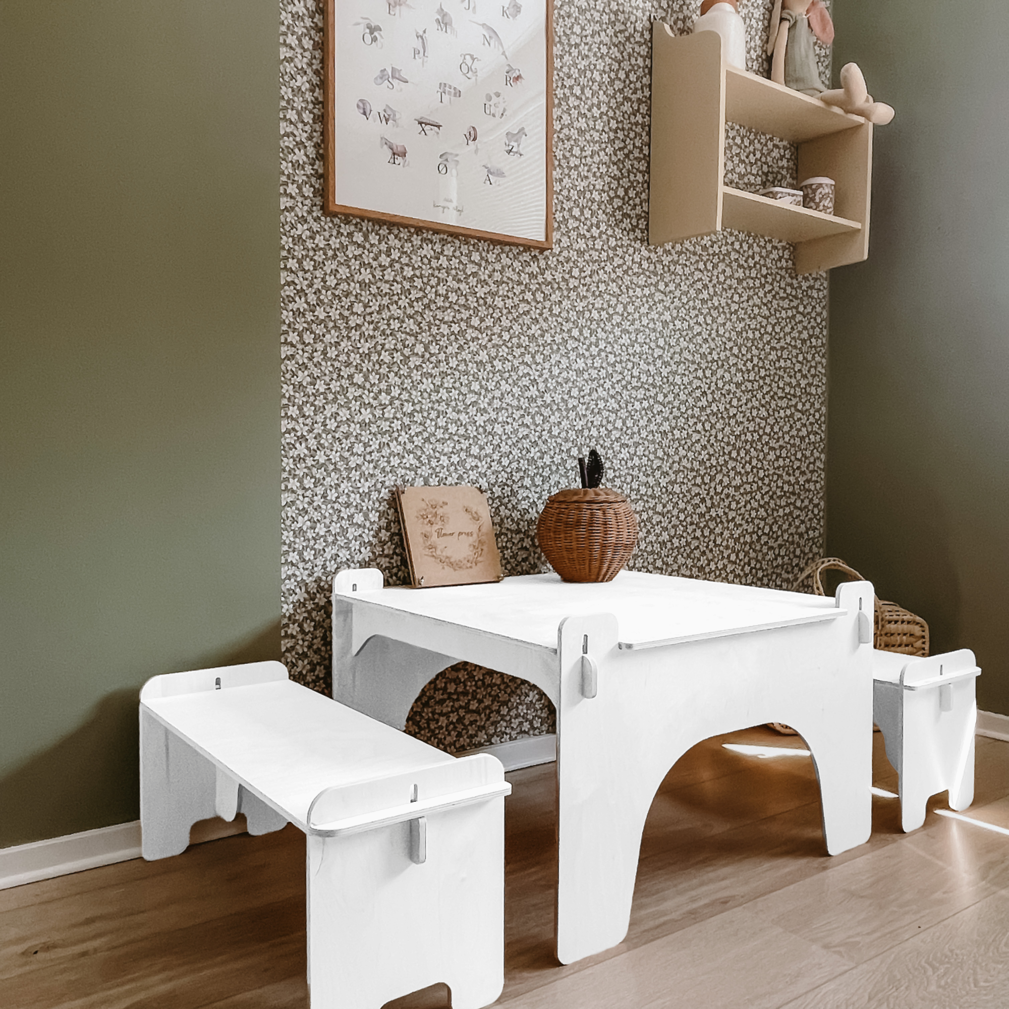 Tristan Spieltisch White Edition